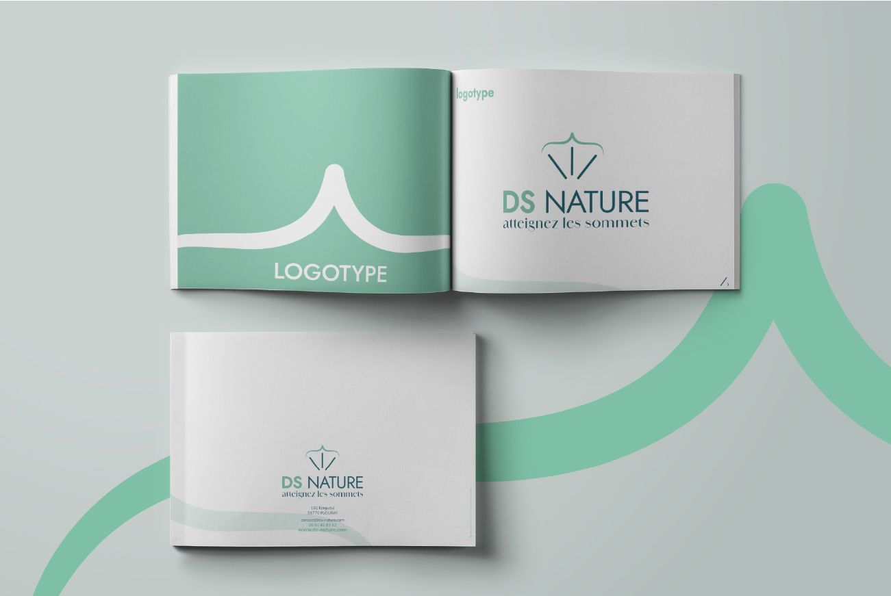 charte graphique pour une perche d'élagage DS nature dans le Morbihan