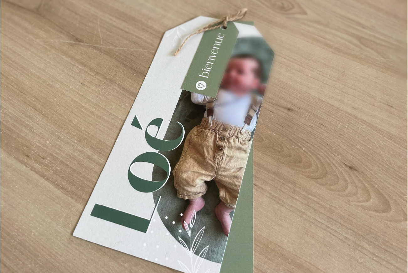 faire-part de naissance Morbihan