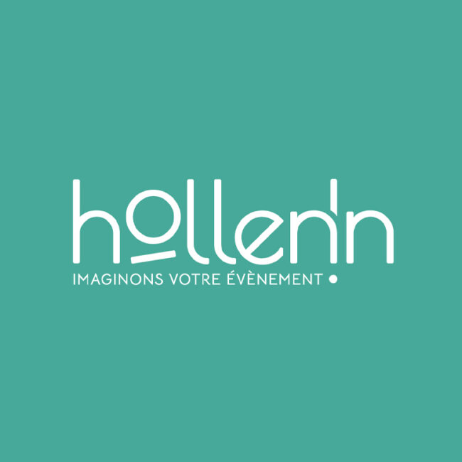 logo lors d'un accompagnement graphique 360 agence évènementielle Hollenn dans le Morbihan