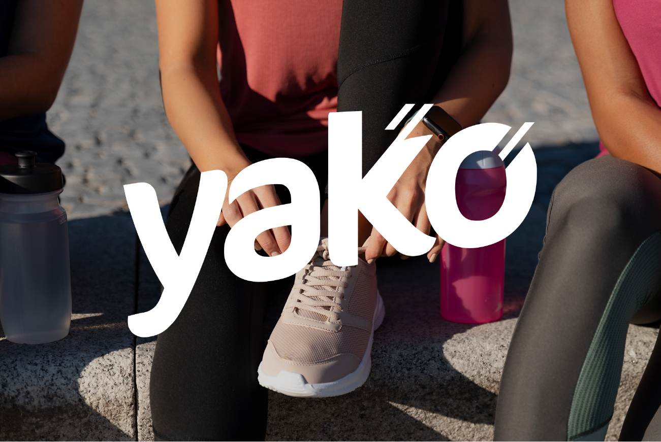 logo pour Yako un concept de cours collectif et sportif de l'orange Bleue en Ile-et-Vilaine