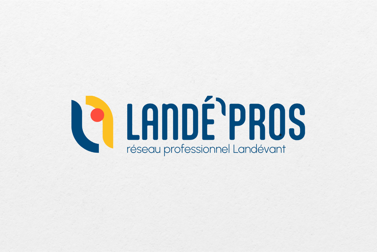 logo d'un réseau professionnels Landé'pros dans le Morbihan