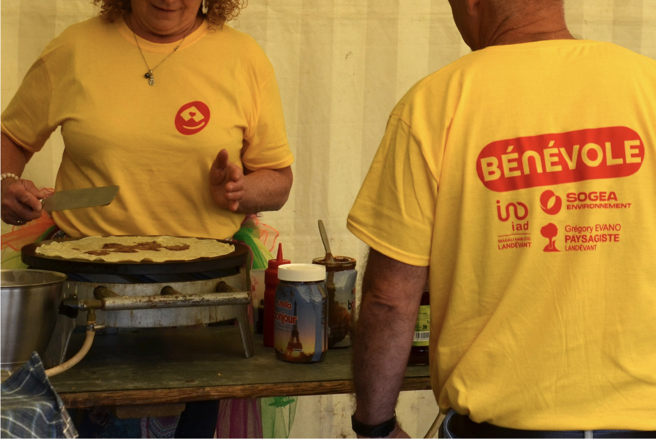 teeshirt pour un évènement caritatif de molkky en folie Les Chiens de Talus dans le Morbihan